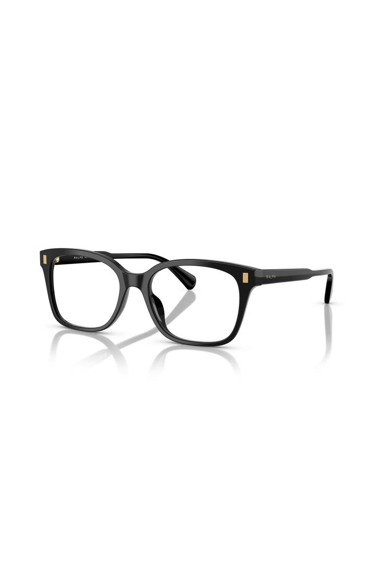 53mm Rectangle optical glasses, Main, color, Black