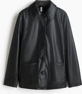 H&M Coated Car Coat