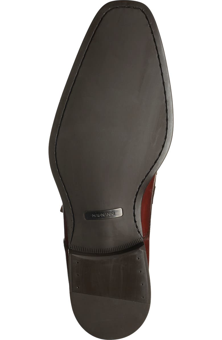 Magnanni Mauricios Monk Strap Loafer - Wide Width Available, Alternate, color, Cognac