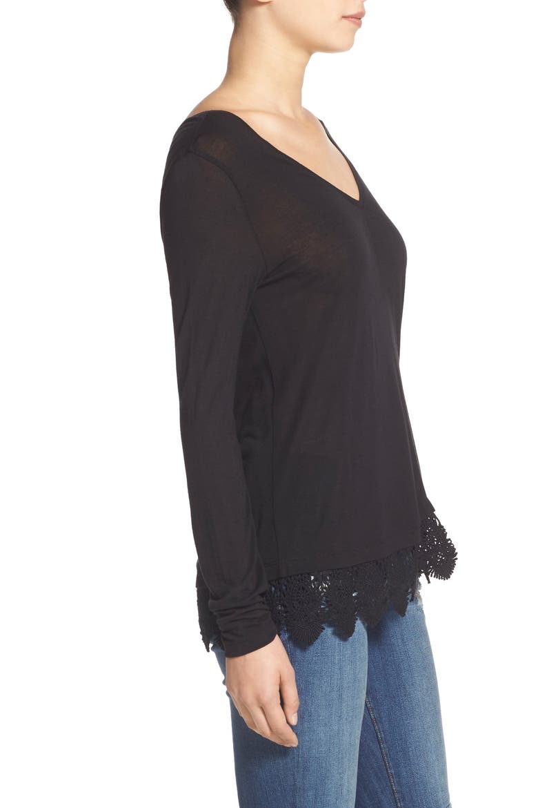 Treasure&Bond Plaid Patch Destroyed Skinny Jeans, Alternate, color, RANCHER RAIN DUSK RIP N REPAIR