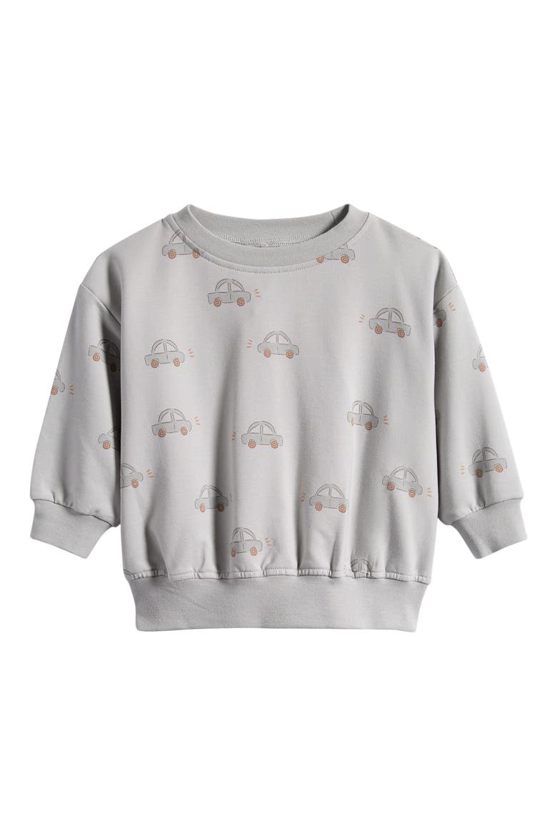 Print Sweatshirt, Main, color, CARS