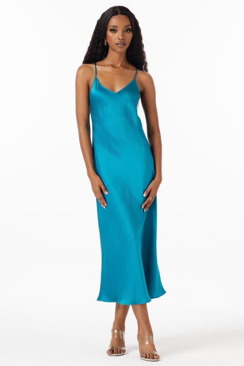 Silksilky Mulberry Silk Spaghetti Strap Long Nightgown