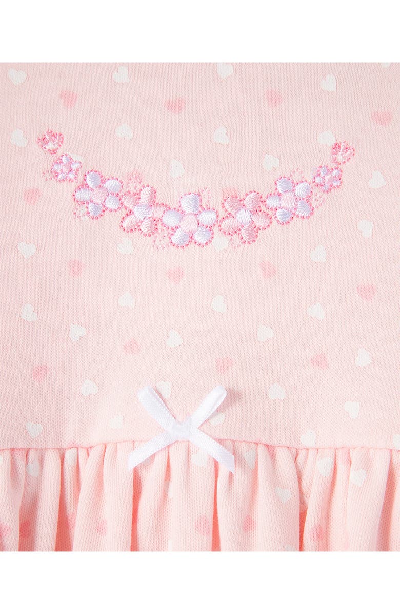 Little Me Garden 2-Piece Dress Bodysuit Set, Alternate, color, 