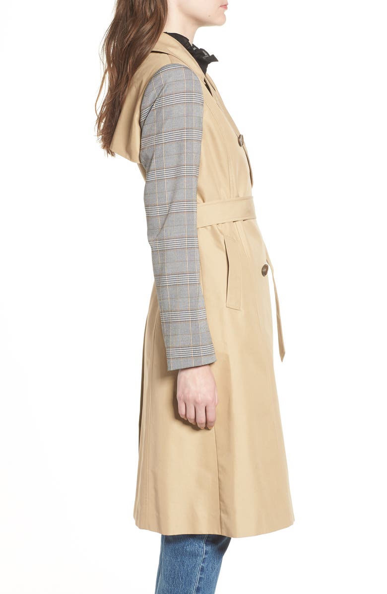 Mural Belted Trench, Alternate, color, 