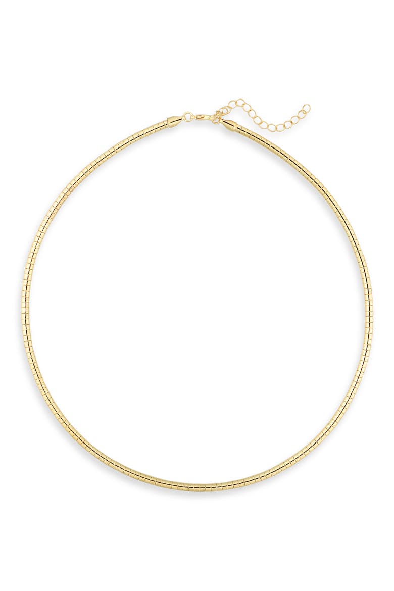 Demi Fine Omega Chain Necklace, Main, color, GOLD