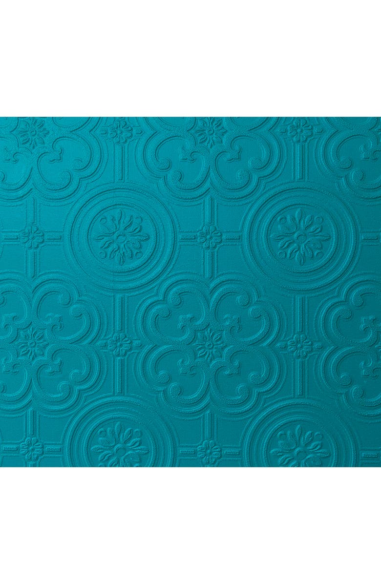 Wallpops Egon Paintable Textured Vinyl Peel & Stick Wallpaper, Alternate, color, 