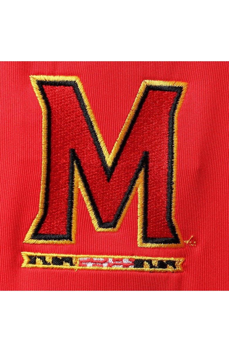 Under Armour Men's Under Armour Black/Red Maryland Terrapins Game Day Performance Polo, Alternate, color, 