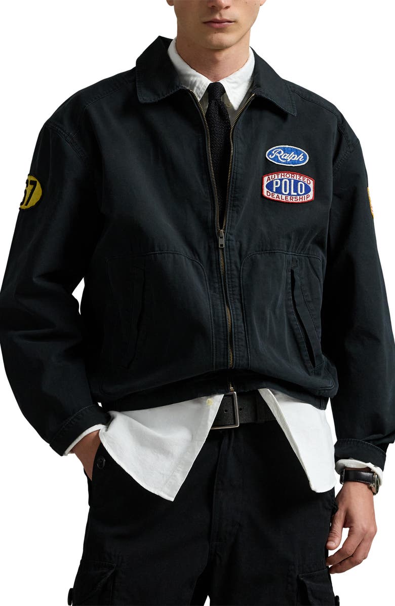Polo Ralph Lauren Ralph's Garage Zip Jacket, Main, color, 
