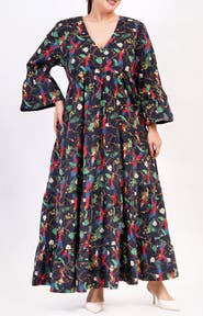 Leota Sariah Poplin Maxi Dress