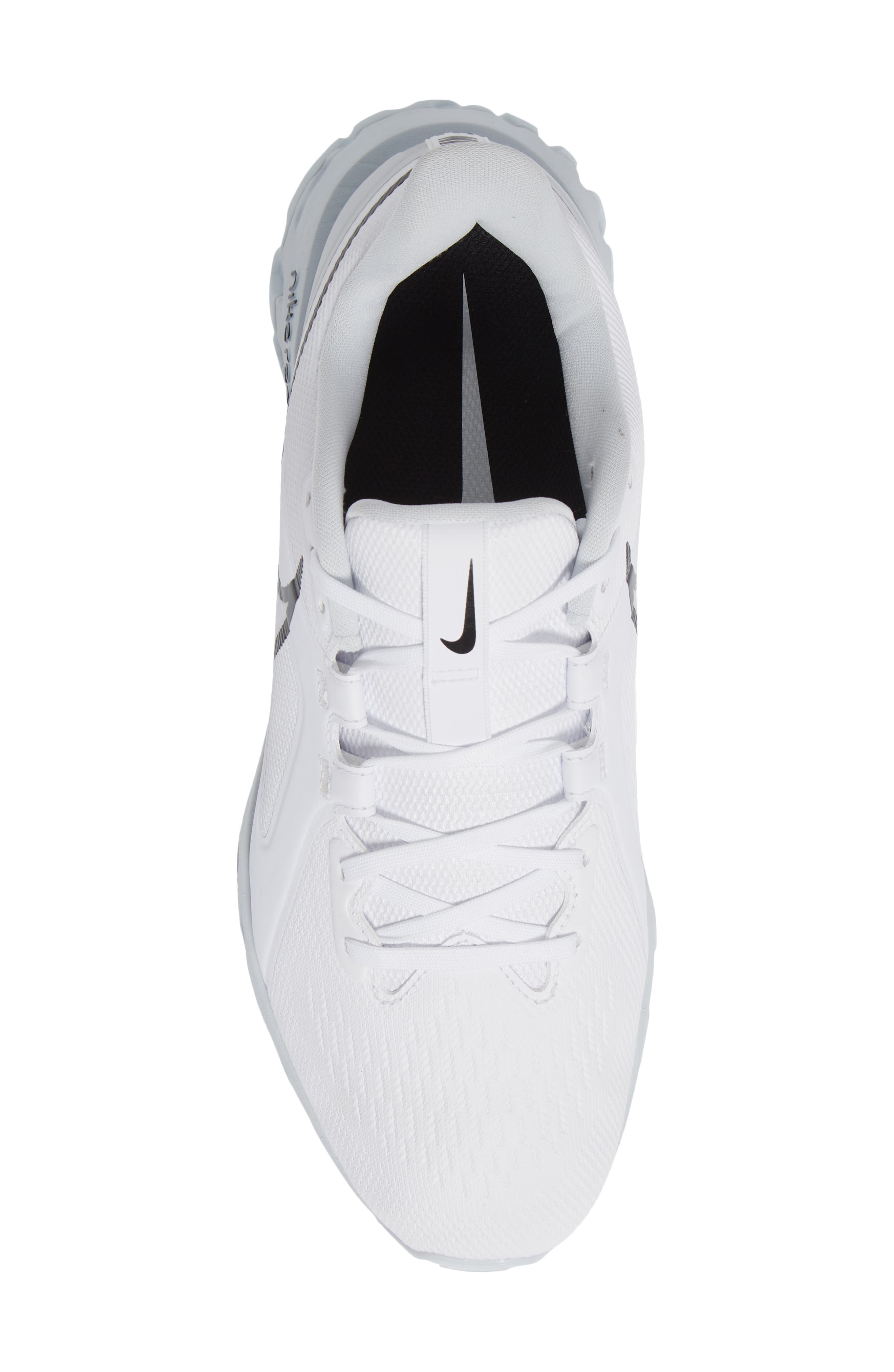 React Infinity Pro Waterproof Golf Shoe, Alternate, color, WHITE/ BLACK