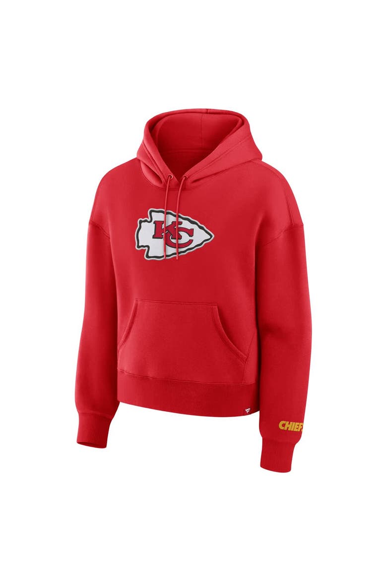 Women's Fanatics Red Kansas City Chiefs Legacy Fleece Pullover Hoodie, Alternate, color, Red