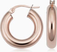 Oradina 14K Gold Everything Bold Midi Hoops