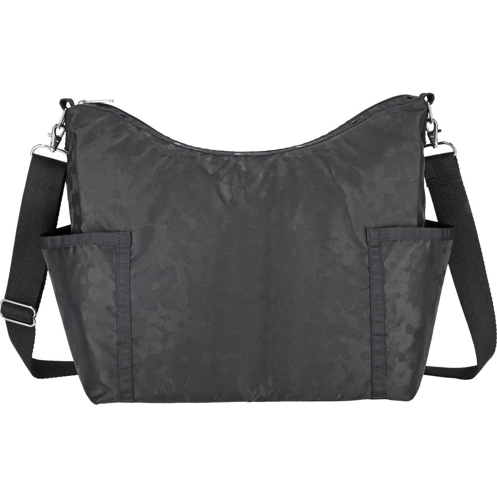 Lesportsac Zip Bucket Shoulder Bag In Black