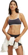 COTTON ON BODY Women's Active Ultra Soft Double Strap Back Crop