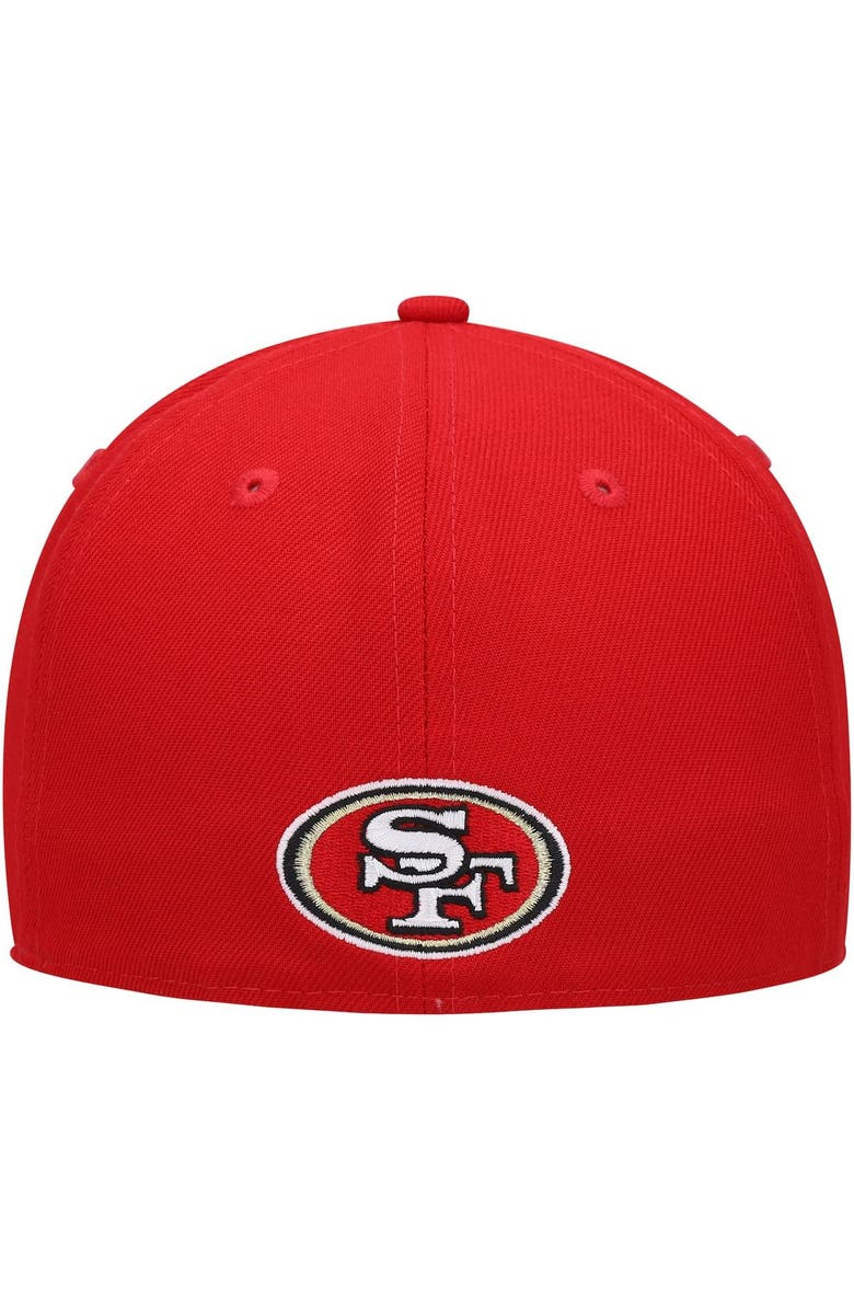 New Era Men's New Era Scarlet San Francisco 49ers Elemental 59FIFTY Fitted Hat, Alternate, color, 