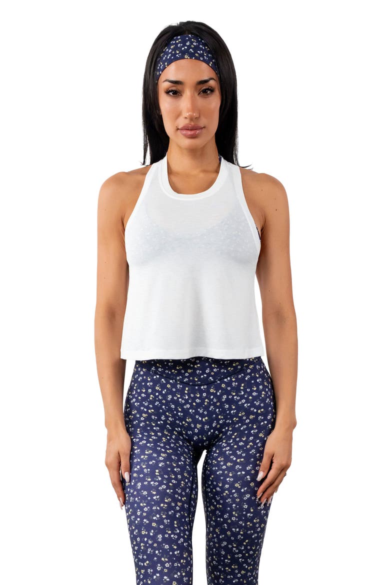 Flow Racer Tank, Main, color, Snow