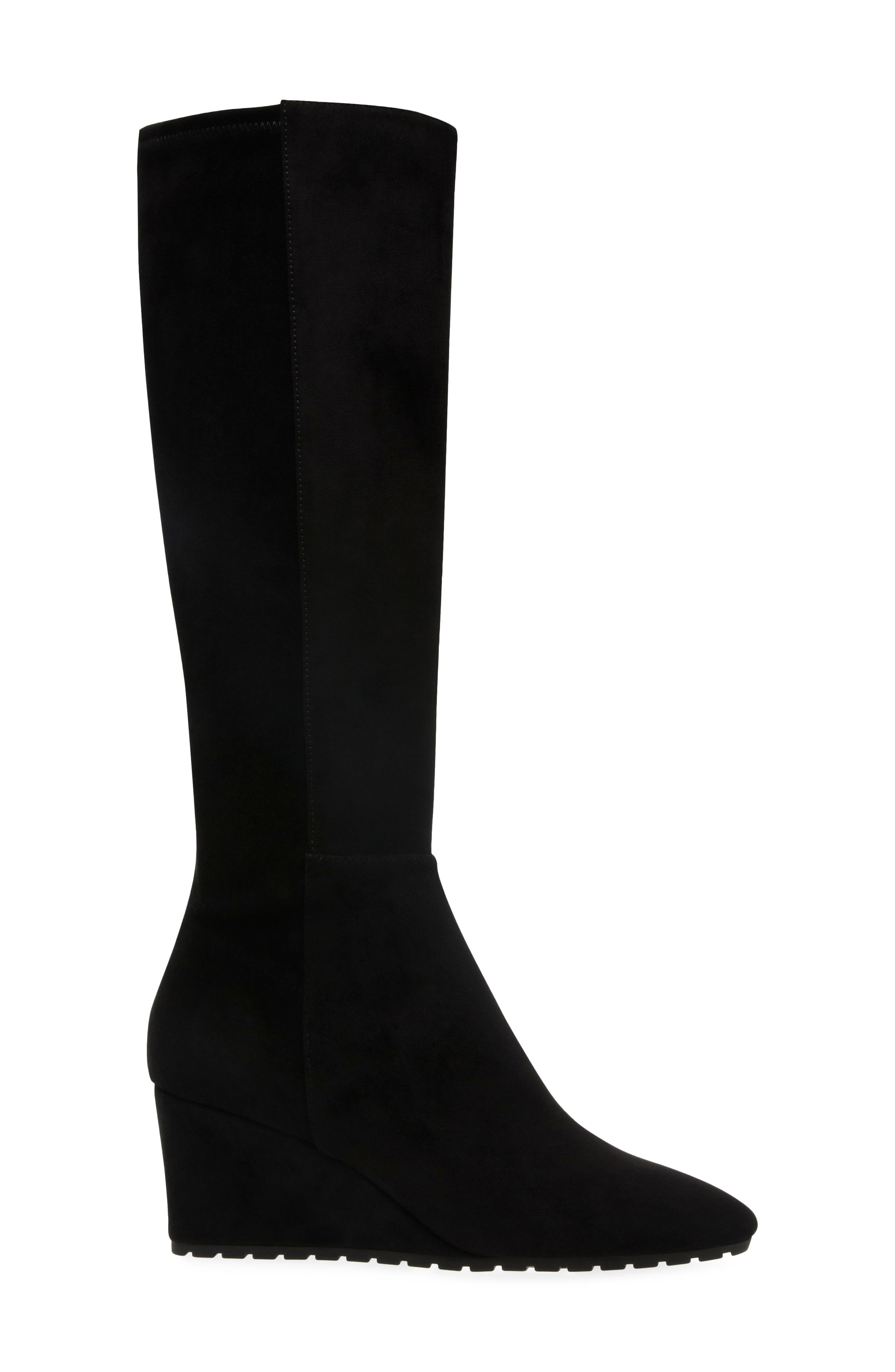 Anne Klein Vella Knee High Wedge Boot, Alternate, color, 