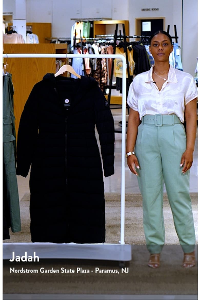 Clair Long 750 Fill Power Down Puffer Coat video