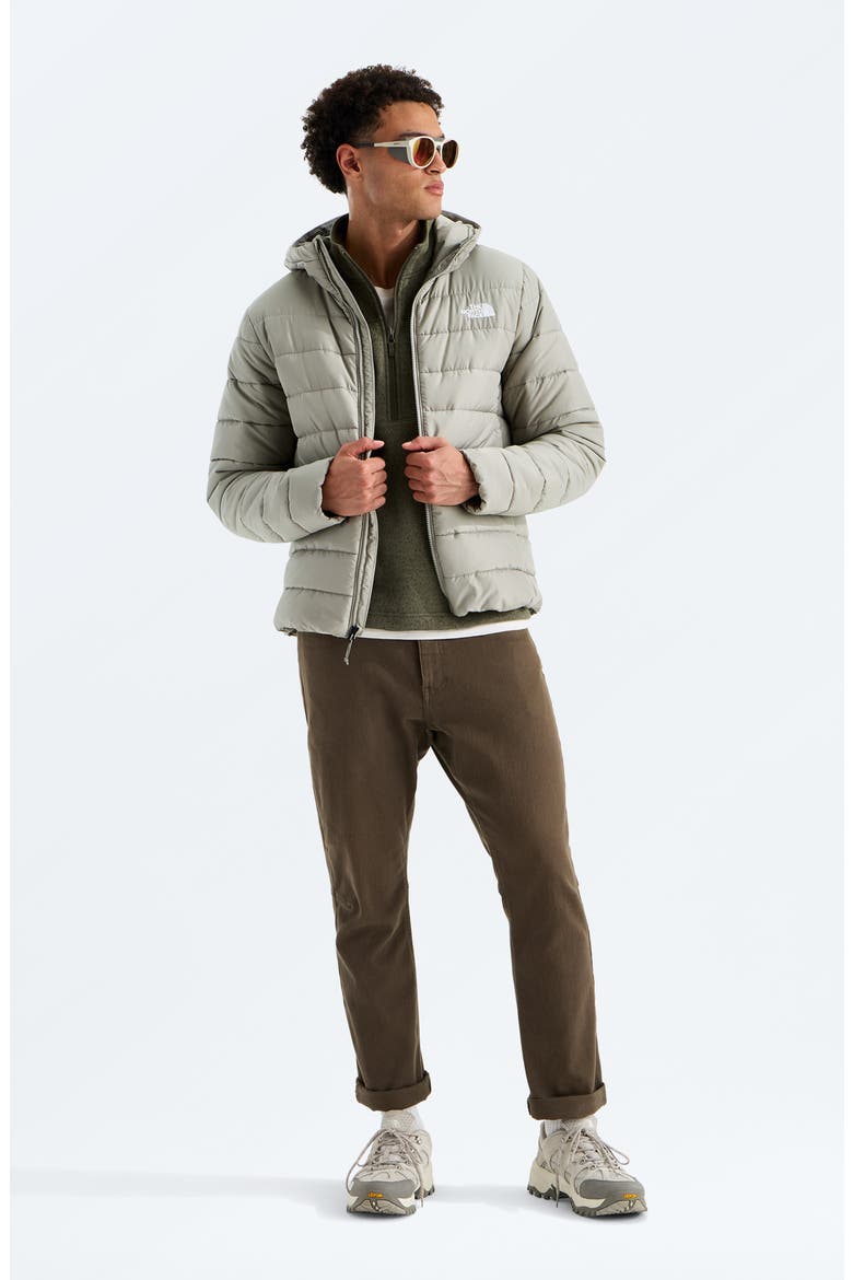 Aconcagua Hooded Puffer Jacket, Alternate, color, STONE SLAB