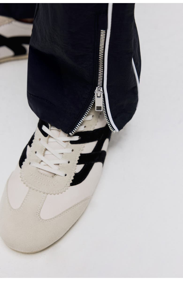 H&M Tapered Track Pants, Alternate, color, Navy Blue