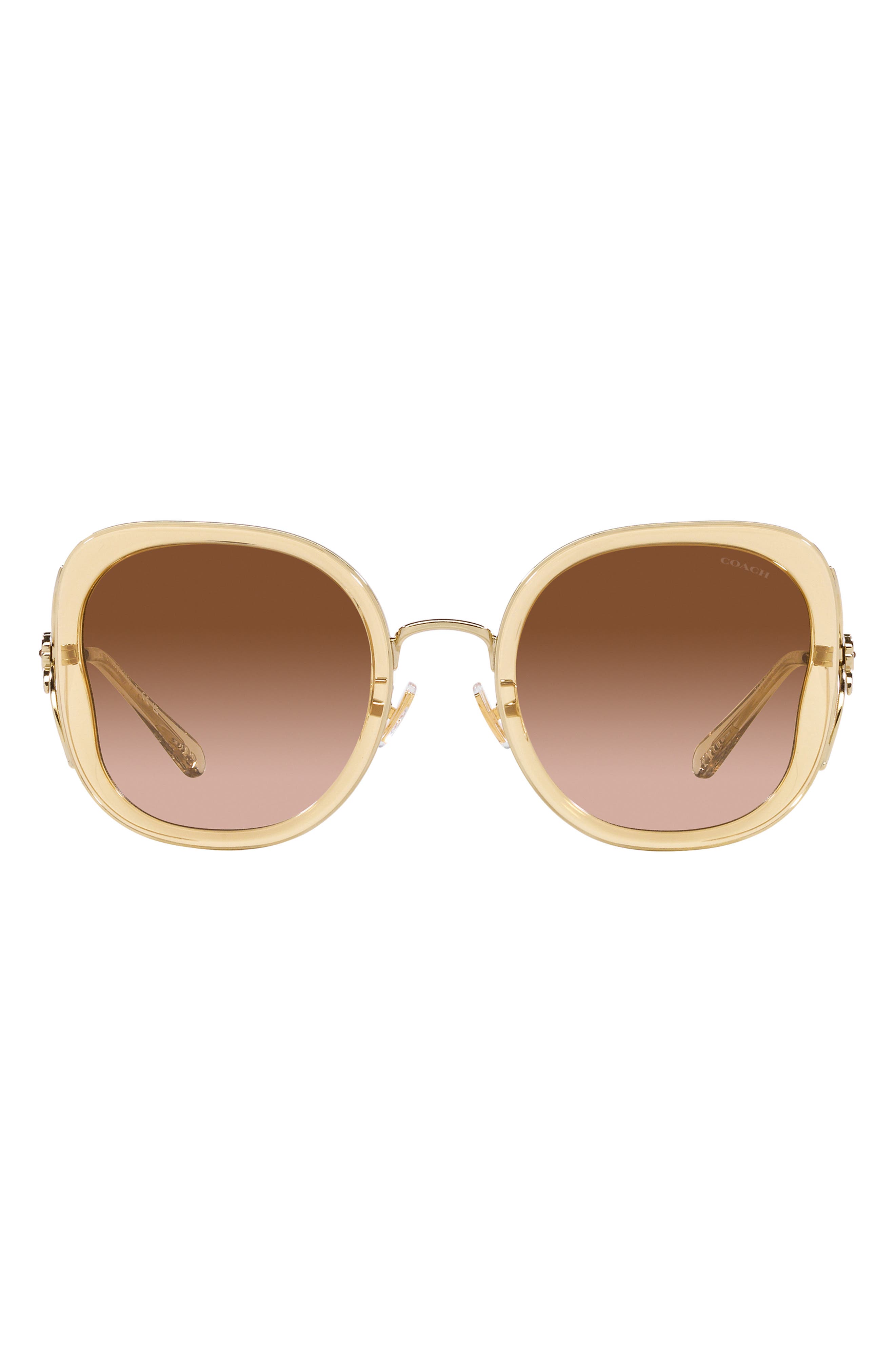 COACH 55mm Gradient Butterfly Sunglasses