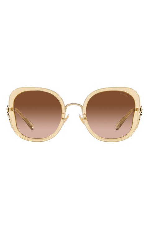 55mm Gradient Butterfly Sunglasses