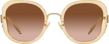 55mm Gradient Butterfly Sunglasses