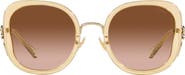 COACH 55mm Gradient Butterfly Sunglasses