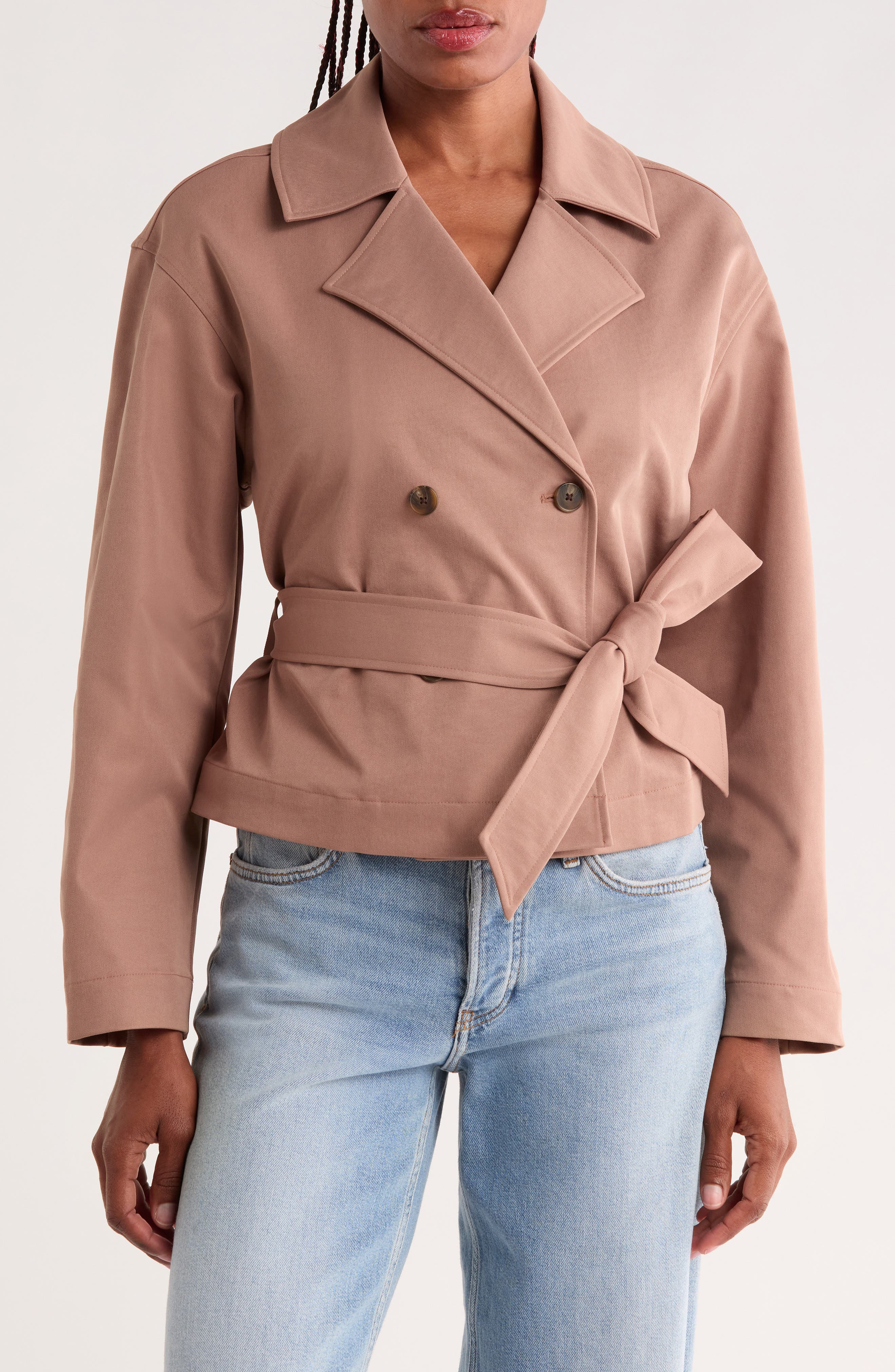 Short Trench Jacket