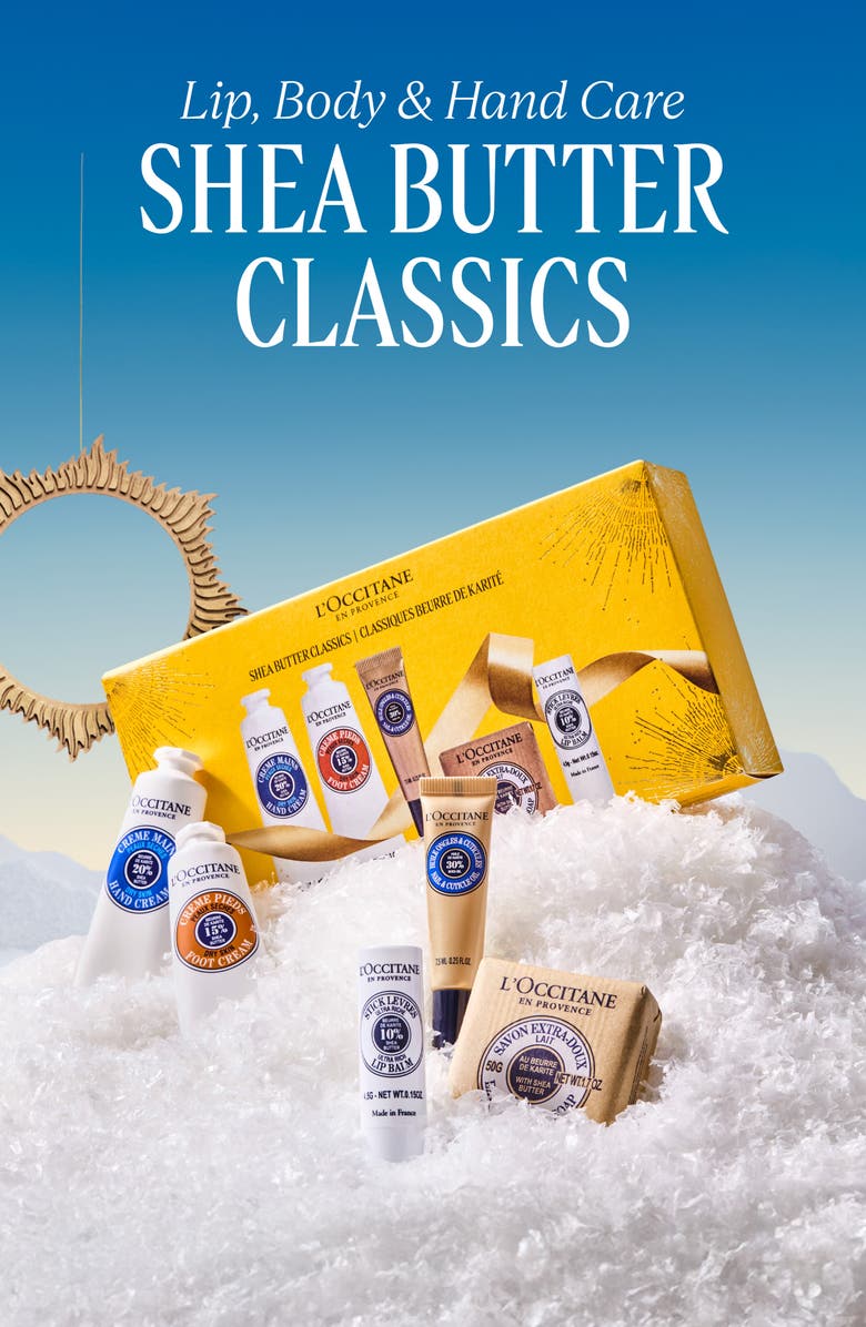 L'Occitane Shea Butter Classics Set $64 Value, Alternate, color,