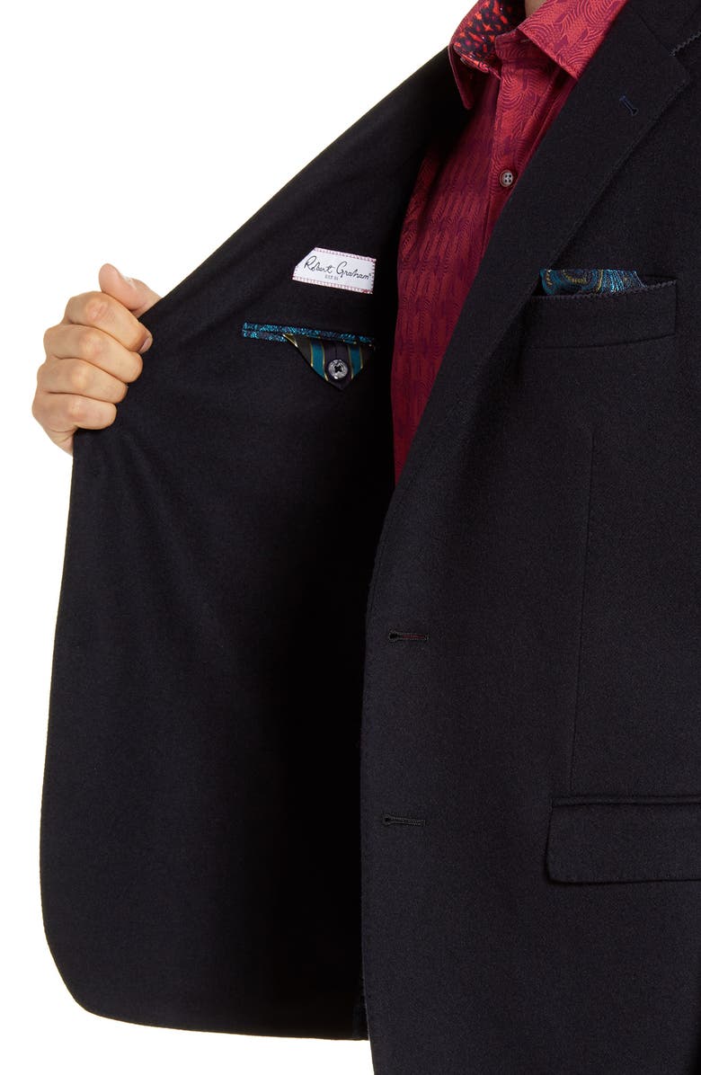 Robert Graham Kerrigan Regular Fit Cashmere Blend Blazer, Alternate, color, 