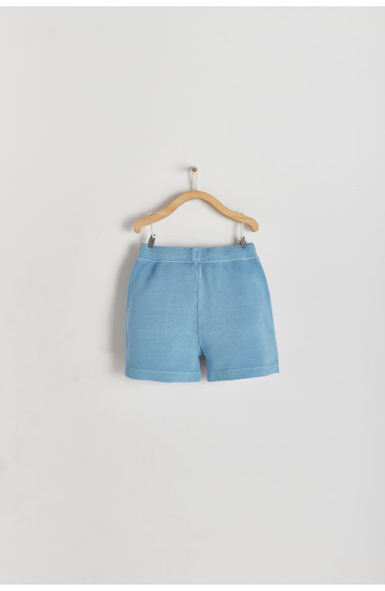 Babycottons Premium Cotton Essentials Bermuda for Toddler, Alternate, color, Light Blue