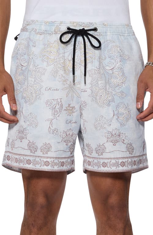 KSUBI KSUBI ETERNITY FLORAL WATER RESISTANT BOARD SHORTS