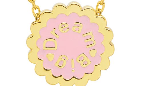 Estella Bartlett Dream Big Enamel Pendant Necklace