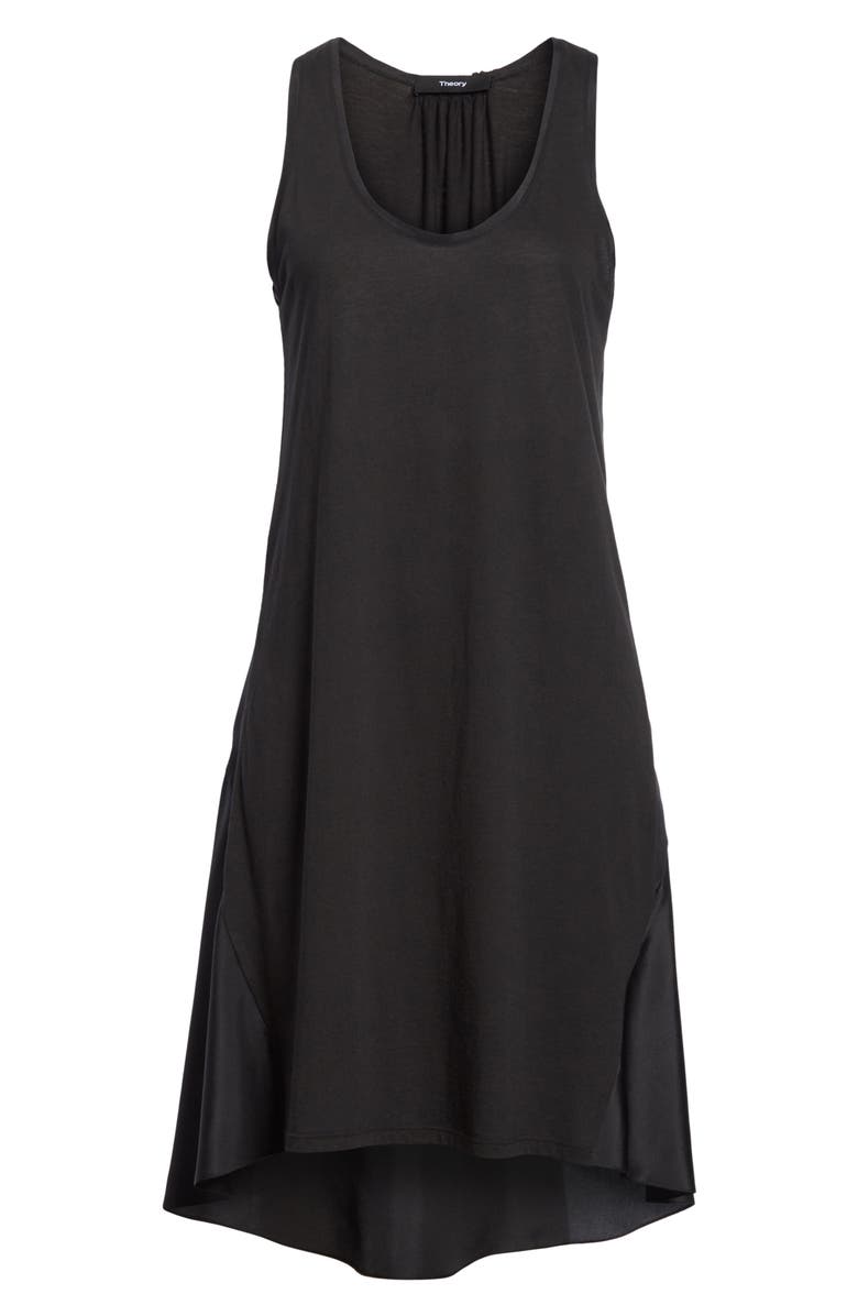 Theory Plume Jersey Scoop Neck Swing Dress, Alternate, color, 