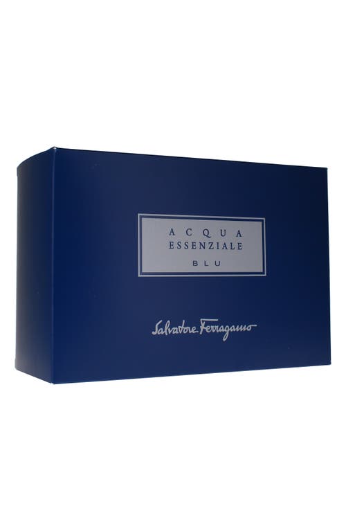 Ferragamo Aqua Essenziale Blu 3-piece Fragrance Set In No Color
