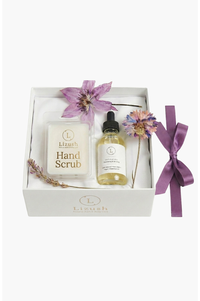 Hand Care Ritual Set Nail and Cuticle Oil Exfoliating Hand Scrub, Main, color, None