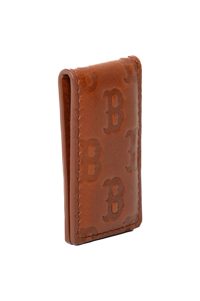 Brown Boston Red Sox Sammy Magnetic Money Clip, Alternate, color, Brown