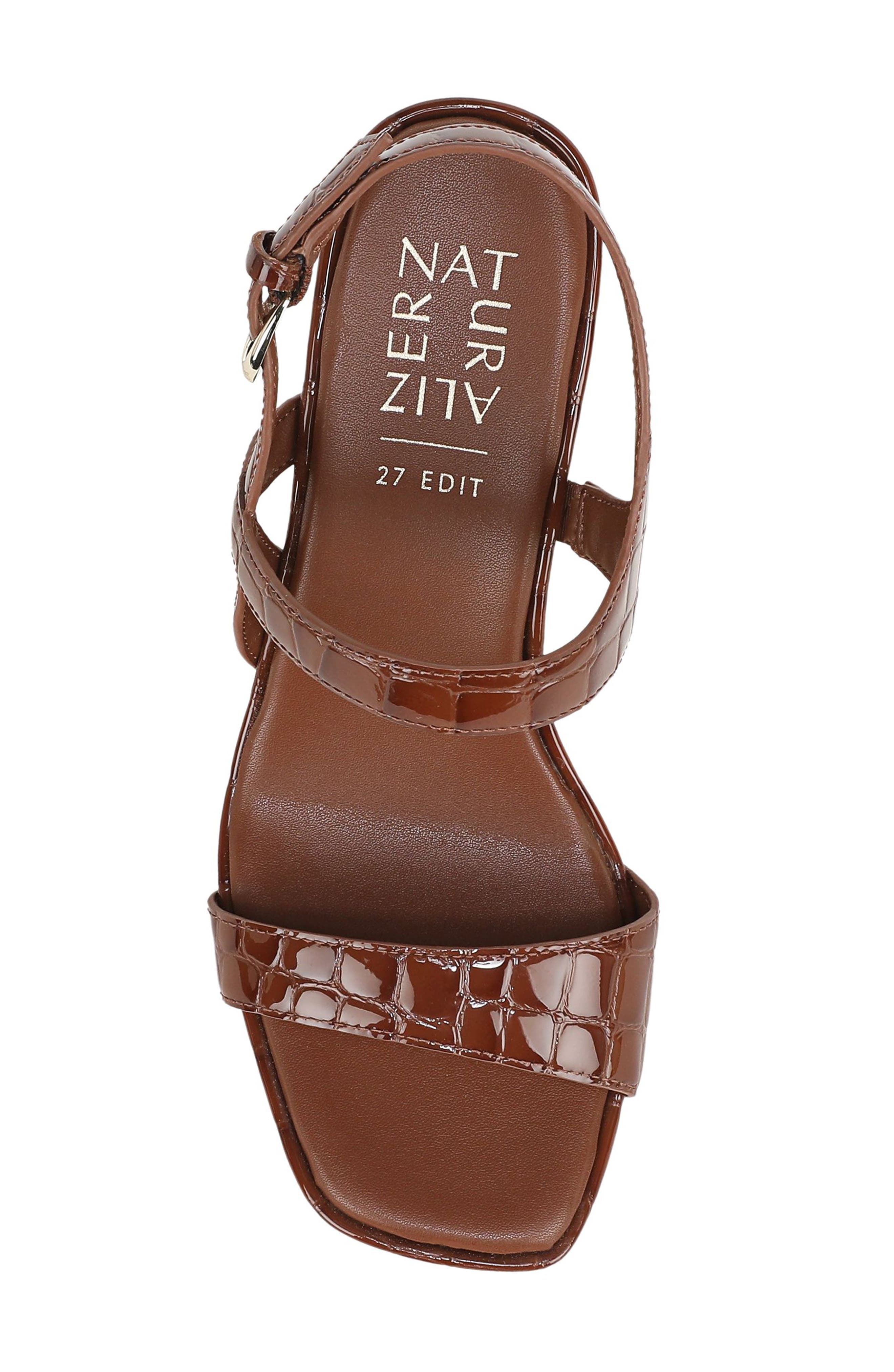 Suri Slingback Sandal, Alternate, color, CARAMEL LEATHER
