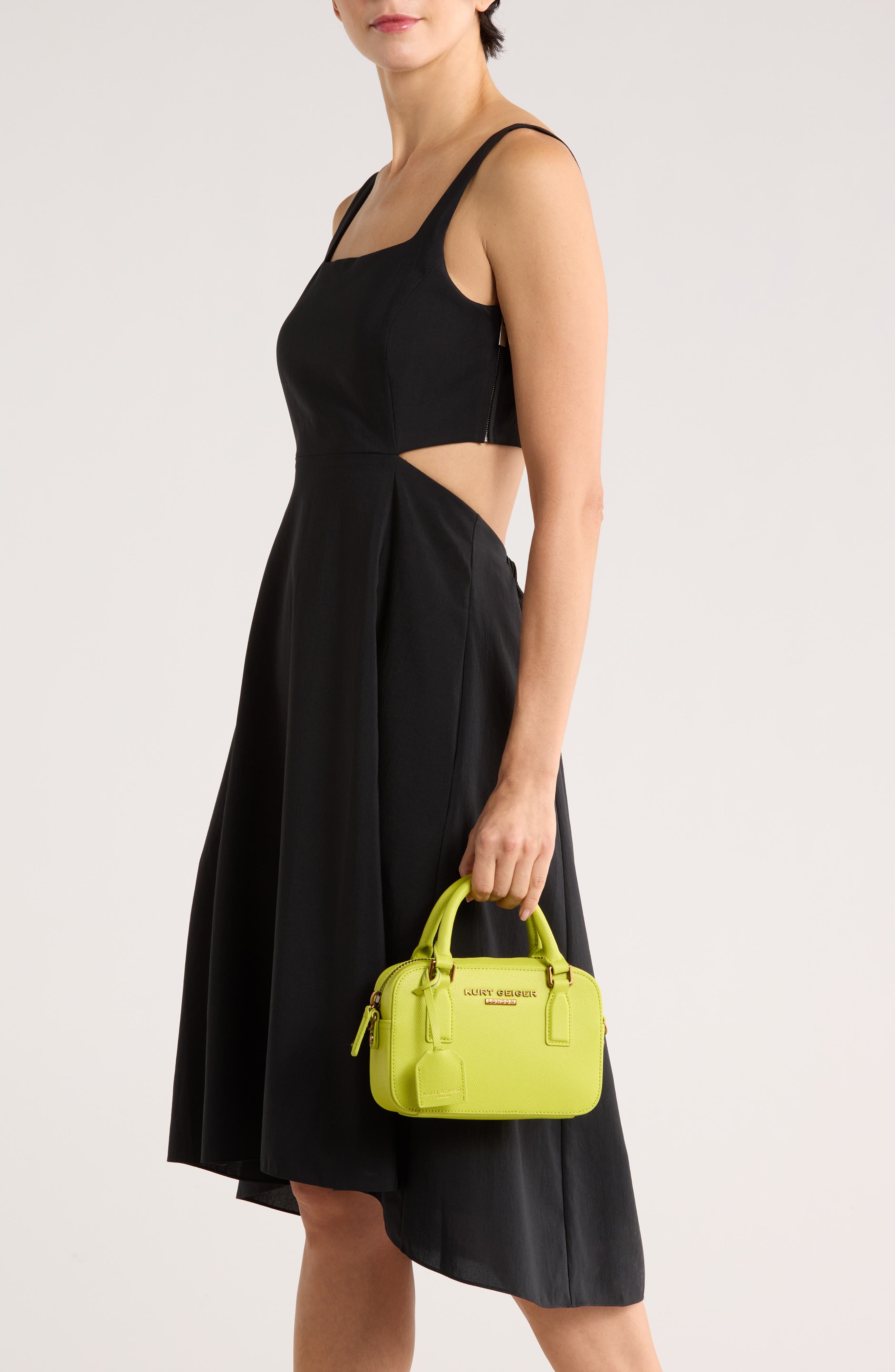 Kurt Geiger London Small Highgate Tote, Alternate, color, Bright Green