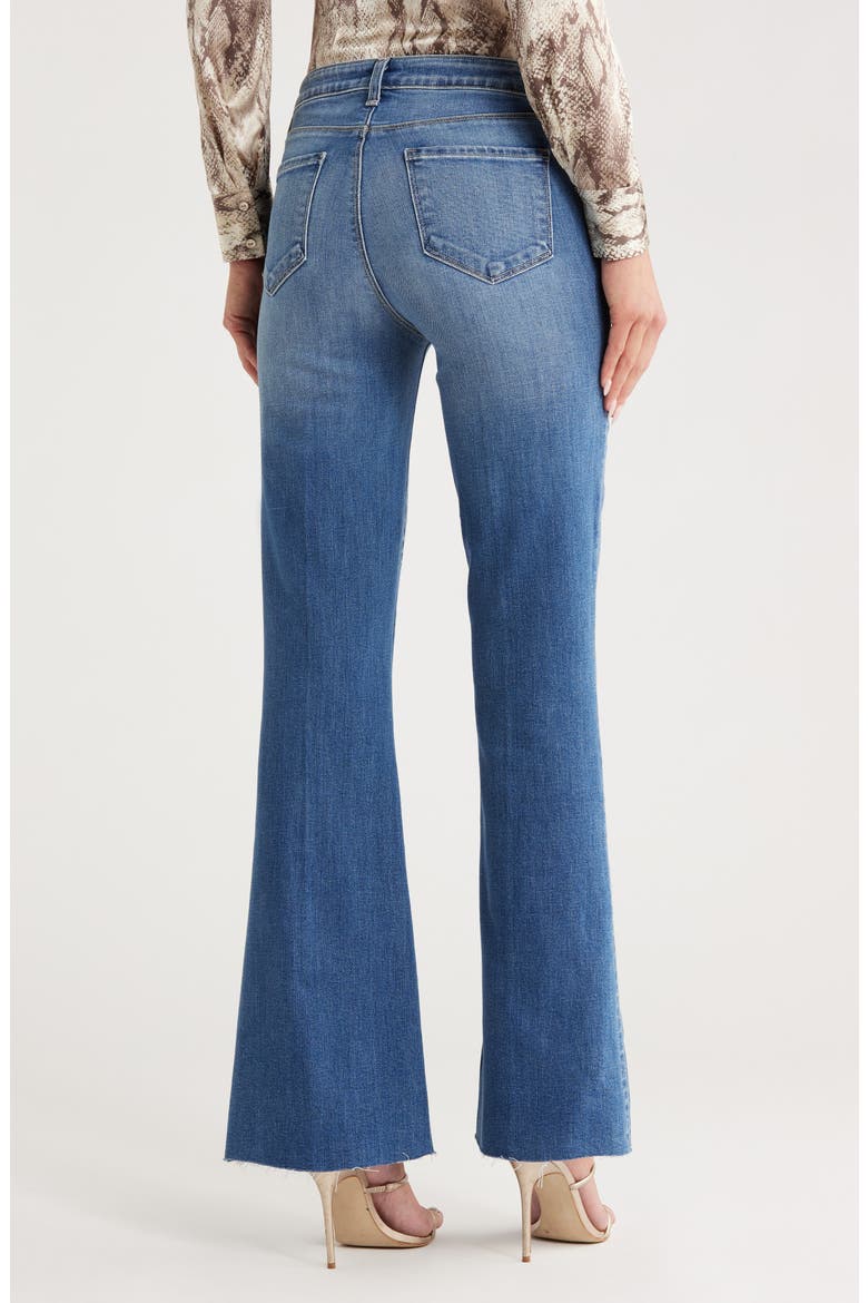Sera High Waist Flare Jeans, Alternate, color, HAMPTON