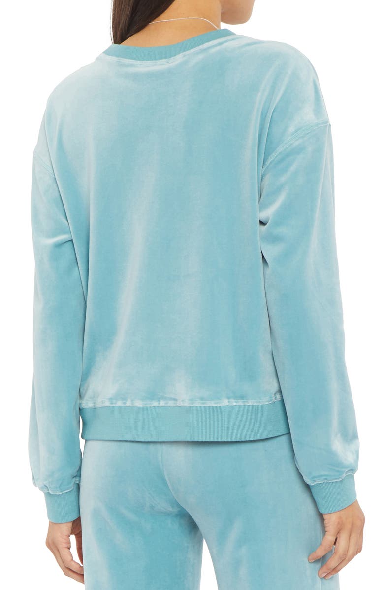 NYDJ Basic Velour Sweatshirt, Alternate, color, 