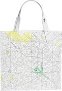 Bao Bao Issey Miyake Map Print Tote