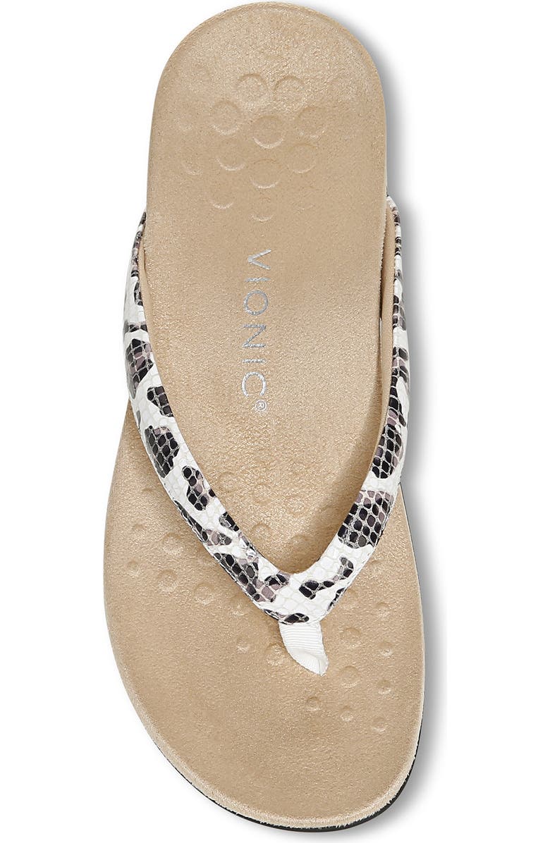Vionic Dillon Snake Embossed Flip Flop (Women) | Nordstromrack