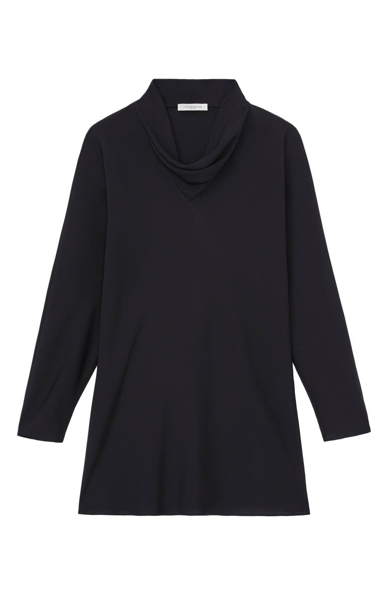 Lafayette 148 New York Scout Oversize Stretch Silk Shirt, Alternate, color, 