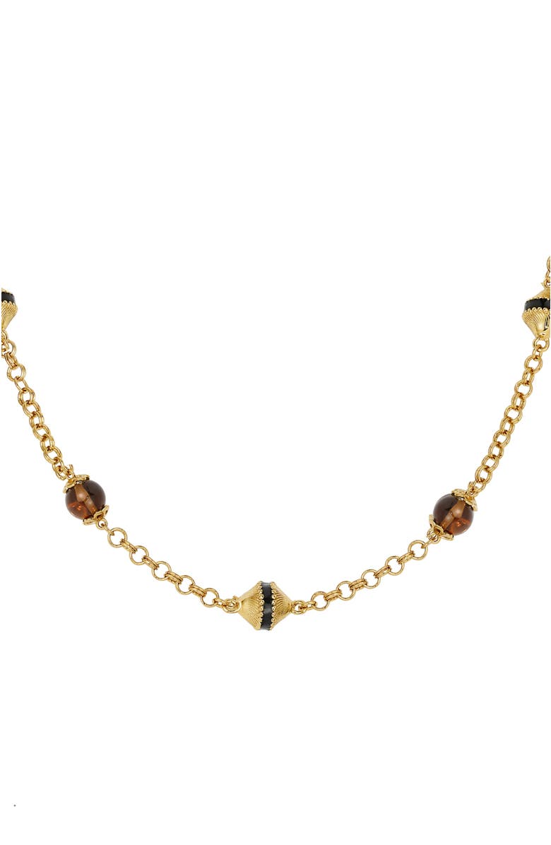 RETRO CHIC Roman Night Sautoir, Alternate, color, Gold