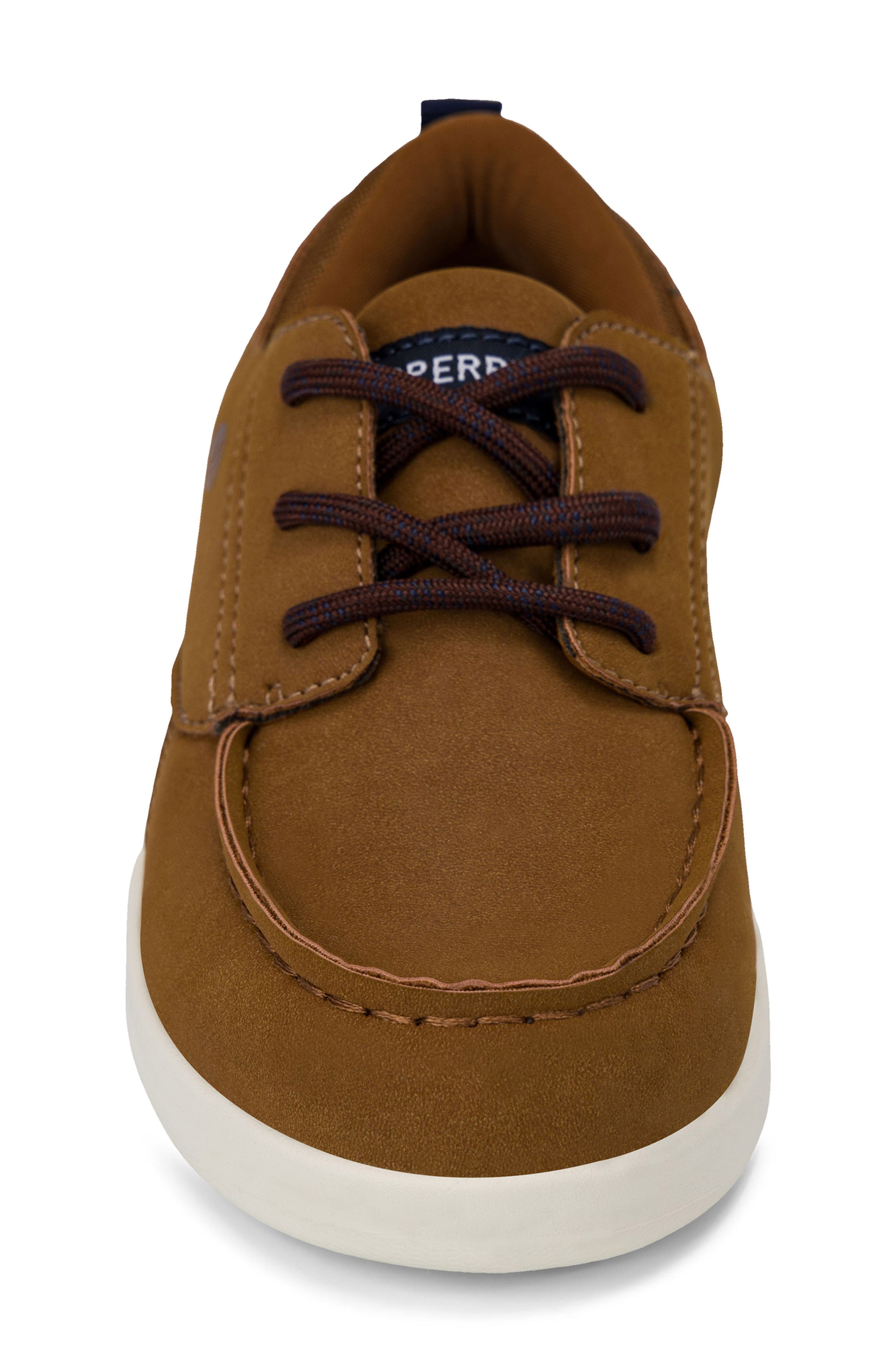 Kids' Batten Sneaker, Alternate, color, RUST BROWN