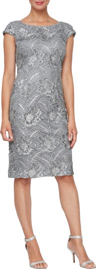 Alex Evenings Sequin Lace Cocktail Dress | Nordstrom Alex Evenings Sequin Lace Cocktail Dress | Nordstrom