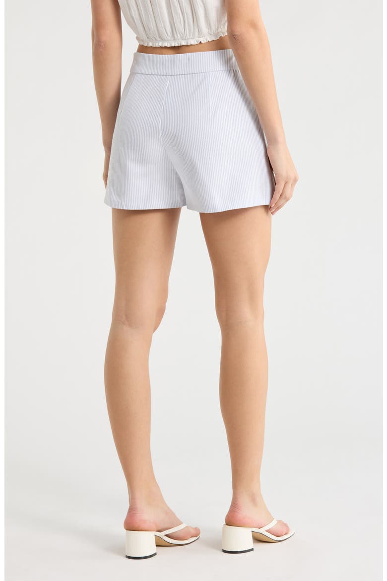 Button Detail Miniskirt, Alternate, color, BLUE