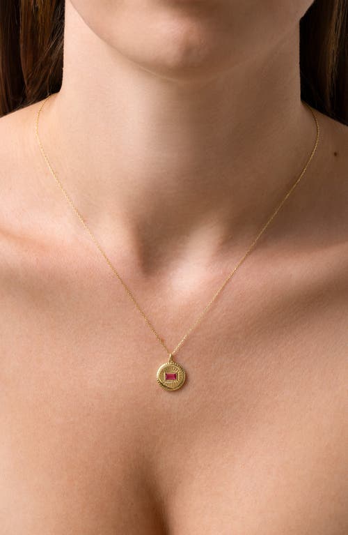 Bony Levy Blc Pendant Necklace In Gold